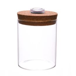 Cylindrical Borosilicate Glass Ecological Bottle Creative DIY