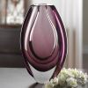 Accent Plus Light Purple Orchid Art Glass Vase