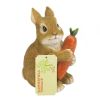 Summerfield Terrace Rabbit Hugging Carrot Garden Figurine