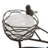 Gallery of Light Birds and Branches Triple Nest Tealight Candle Holder
