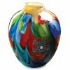 Accent Plus Handcrafted Art Glass Vase
