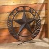 Accent Plus 24-inch Lone Star State Metal Wall Art