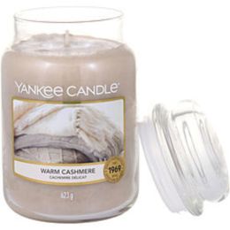 Yankee Candle By Yankee Candle Warm Cashmere Scented Large Jar 22 Oz For Anyone